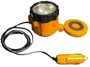 Auto Inspection Lamp 12 Volt Battery Clamps Camping Survival Emergency Disaster - Picture 1 of 1