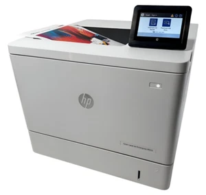 TESTED HP Color LaserJet Enterprise M555dn Duplex Network Laser Printer w/ TONER - Picture 1 of 16