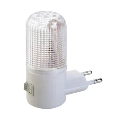 Luce Notturna Per Bambini Con Interruttore Luce LED 0,5 Watt Tensione 220 Volt - Immagine 1 di 3