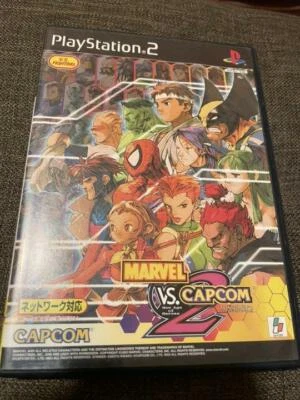 MARVEL VS. CAPCOM2 PS2 New Age of Heroes Sony PlayStation 2 Used JAPANSE VERSION - Image 1 of 3