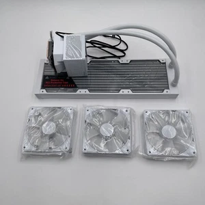 Refroidisseur CPU liquide ASUS ROG Ryujin III 360 ARGB WHT AIO blanc - Photo 1/6