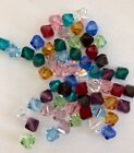 120 Pc. Birthstone Mix Swarovski Crystal 6mm Loose Beads Bicones 12 Colors
