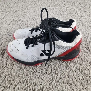 Yonex Trainers Mens UK 8.5 Power Cushion 65 X White Black Red - Picture 1 of 8