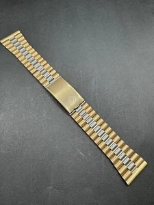 Vintage NSA Novavite Model Depose Swiss Made Diver Bracelet 22MM Zenith Heuer - Picture 1 of 11