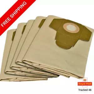 5 X REPLACEMENT EINHELL TH-VC1815 TC-VC1820S VACUUM CLEANER BAGS 33544X2 - Picture 1 of 5