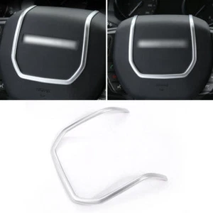 Car Interior Steering Wheel Cover Trim For Land Rover Range Rover Evoque 12-18 - Picture 1 of 5