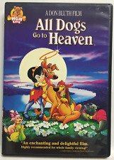 All Dogs Go to Heaven [1989] (DVD,2003) Burt Reynolds,Dom DeLuise,Not a Scratch!