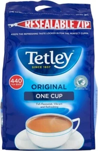 Tetley Original One Cup Tea Bags 440's - Picture 1 of 6