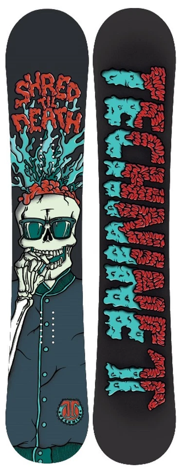 Snowboard Technine Shred 'Til Death 151 cm S.T.D. Shred Til Death nuevo 2020 Foto 1 de 1