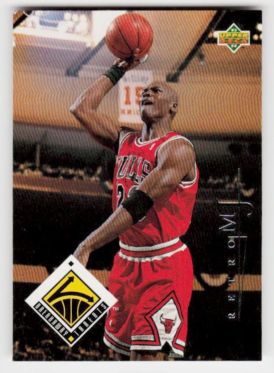 1998 Upper Deck Michael Jordan Career Collection #42 Michael Jordan - Image 1 of 2