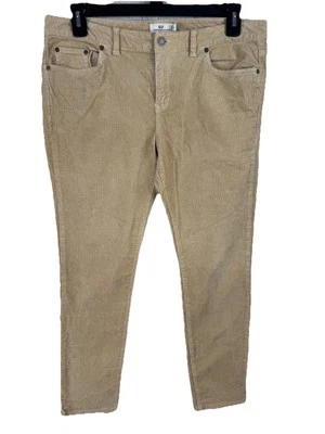 Pantalones Vineyard Vines para mujer talla 12 caqui frente plano pana 5 bolsillos Foto 1 de 4