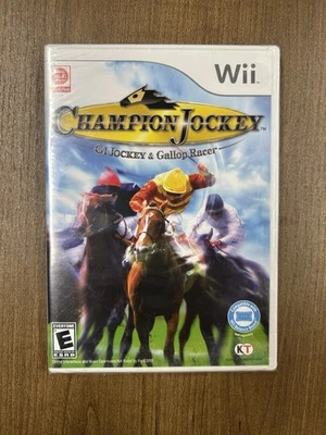Champion Jockey: G1 Jockey & Gallop Racer - Wii - Brand New & Sealed! - Image 1 of 2