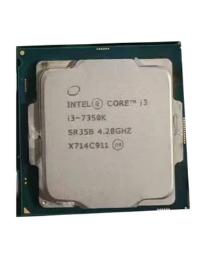 7Th Gen Intel Core i3-7350k LGA 1151 CPU 4.2 GHz Dual Core i3-7350k - Image 1 of 3