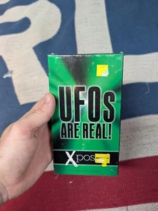 UFOs Are Real! Xposed Vhs New Factory Sealed 1996 40 minutes Aliens - Picture 1 of 6