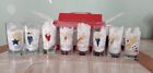 Pottery barn Reindeer Tumbler glasses glass cup REPLACEMENTS Christmas