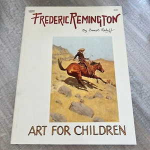 Frederic Remington Art for Children Soft Cover Illustrated Book - Picture 1 of 2