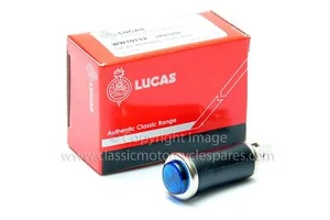 Warning Light, Blue, Round, LU54361250, 99-7054, Genuine Lucas - Picture 1 of 1