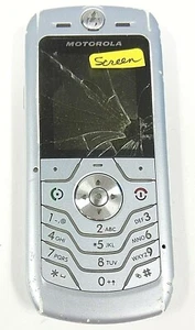 Teléfono celular Motorola SLVR L6 - azul y plateado (AT&T/Cingular) - Imagen 1 de 2