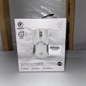 Razer RZ01-03050400-R3U1 White Viper Ultimate Gaming Mouse/Dock - Picture 1 of 8