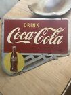 **1940’s**Coca Cola~Coke *YELLOW DOT*Flange 2-Sided! Metal Sign FREE SHIPPING!!! Only $1,000.00 on eBay