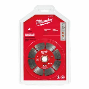 Milwaukee 49-93-7000 4" Diamond Premium Segmented Extended Life Saw Blade - Picture 1 of 2