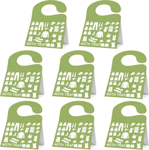 2-in-1 Clothing & Pantry Moth Glue Traps (8 Packs) Pantry Moth Killer for House - Picture 1 of 12