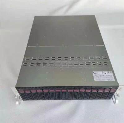 Supermicro 5039MS-H8TRF Server 8XNode 2X 800W 256G RAM 8X E3-1270 V6 4C/8T 3.80G - Image 1 of 3