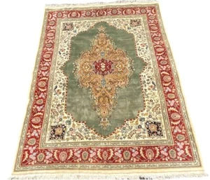 £7000 Antique Persiann Tabrizz Tabatabaei Hand knotted wool rug 385X 275Cm - Picture 1 of 17