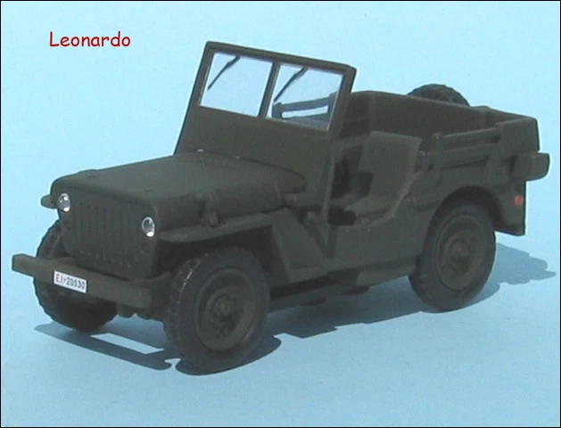 JEEP WILLIS 47 CARABINIERI scala 1:43  DA EDICOLA BELLISSIMA - Immagine 1 di 1