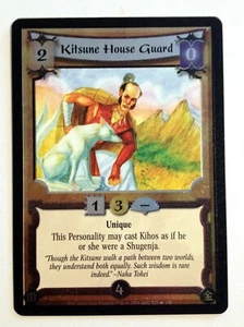 Kitsune House Guard Foil L5R Legend of the Five Rings CCG Winds of Change WoC - Picture 1 of 1