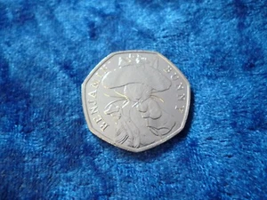 Beatrix Potter Benjamin Bunny 50p 2017 Uncirculated from Sealed Bag - Picture 1 of 2