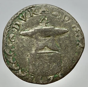 MASSA - ALBERICO I 1568-1623 -AG/ 4 BOLOGNINI 1575 RARISSIMA ! - Picture 1 of 2