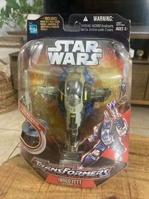 Star Wars Transformers crossover Jango Fett Slave 1. New in box. - Image 1 of 4