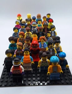 Lego City Minifiguren - Busfahrer, Kind, Feuerwehrmann, Stuntz, Forscher - Picture 1 of 38
