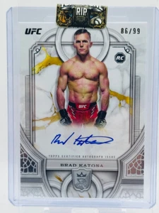 Autógrafo de novato Brad Katona Topps Royalty UFC 2024 RC/99 - Imagen 1 de 2