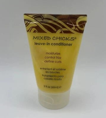 NEW MIXED CHICKS Leave In Conditioner Travel Size 60ml/2oz Free Ship AUtHENTIC - Image 1 of 3