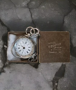 .935-Sterling Silver: Three Bears-AB Stamped: Chronometre, 60.77 grams Watch - Picture 1 of 24