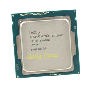 Intel Xeon E3-1226 v3 3.3 GHz LGA1150 4 cores 4 threads SR1R0 CPU Processor 8 MB - Picture 1 of 4
