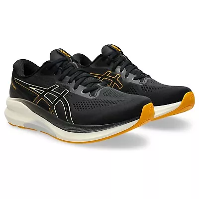 ASICS Men's GT-4000 4 Running Shoes, Black/Amber - Image 1 of 4