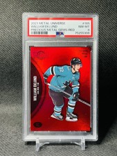 WILLIAM EKLUND 2021-22 Metal Universe 165 Precious Metal Gems PMG Red /100 PSA 8