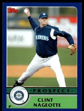 2003 Topps Traded & Rookies Clint Nageotte Seattle Mariners #T139