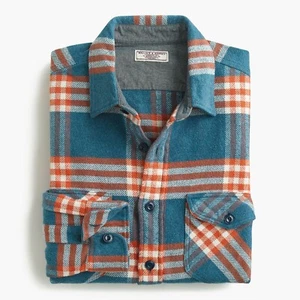 Camicia di flanella pesante J.Crew Wallace & Barnes a quadri Vista | M | $128 - Foto 1 di 1