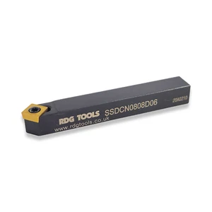 8 MM SCHWENKBARE DREHMASCHINE DREHWERKZEUG SCMT 45 GRAD SSDCN RDGTOOLS - Bild 1 von 4