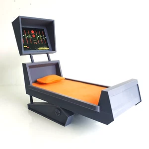 CUSTOM STAR TREK TOS MEDICAL BED for 3.75 INCH (1:18) FIGURE DIAROMA - Picture 1 of 8