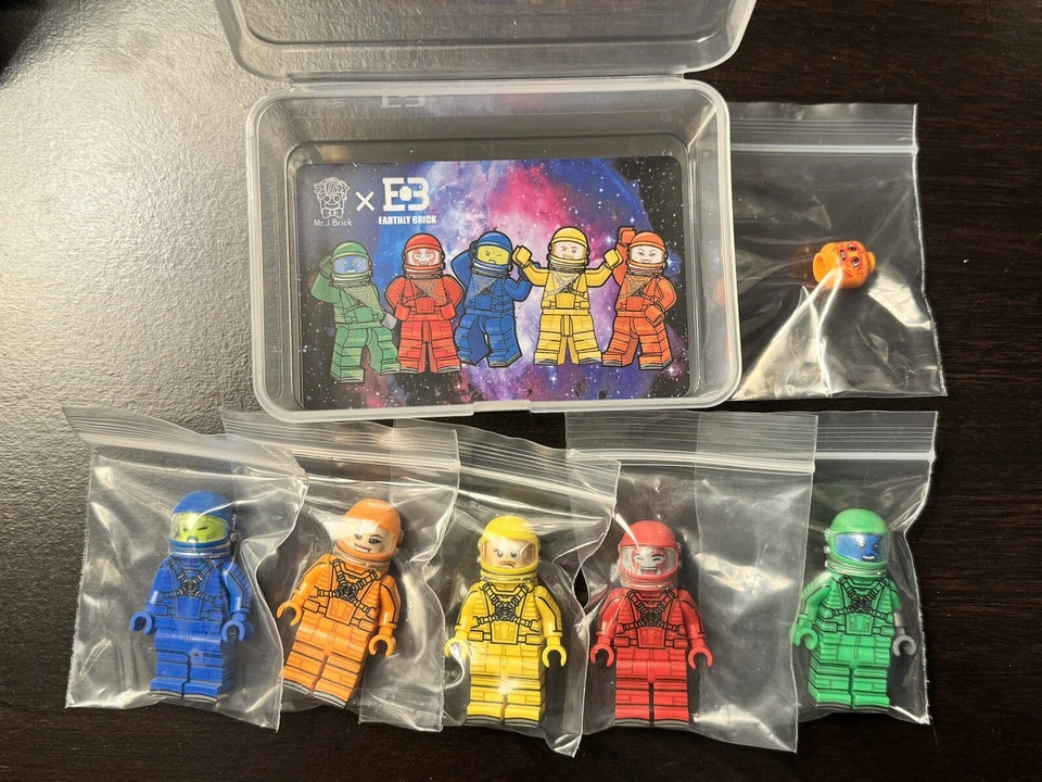 LEGO Mr. J Ladrillo Guardianes de la Galaxia Traje Espacial Pack Minifiguras Personalizadas Foto 1 de 1