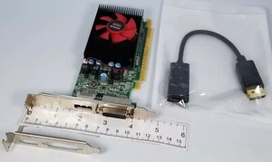 AMD 2GB R5 340X DVI DisplayPort HDMI Adapter Windows 10 Video Card GPU - Picture 1 of 7