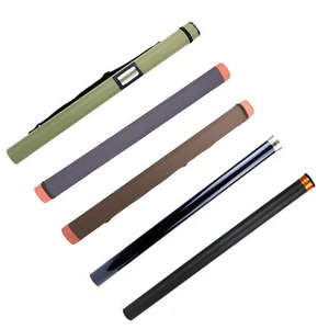 Fly Fishing Rod Tube Cordura/Carbon/Aluminum Rod Case For 9FT/10FT 4Sec Rods - Picture 1 of 18