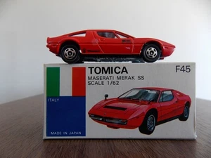 *322 Blue Made in Japan T27 Maserati MerBKu SS Suspension Good condition M7 - Picture 1 of 8