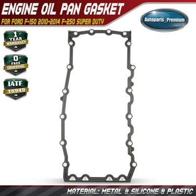 Engine Oil Pan Gasket for Ford F-150 2010-2014 F250 Super Duty 2011-2022 V8 6.2L - Image 1 of 4