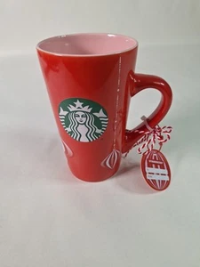 Starbucks 2024 Red Holiday Christmas Ceramic Mug 16oz New - Picture 1 of 7